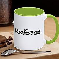 Funny Coffee Mug You'll Never Know Dear How Much I Love You Novelty Cup Great Gift Idea Ceramic Mug White Tea Cup Christmas Mug for Women Men 11 Ounces Tea Or Coffee Cup