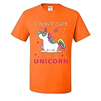 I Don�t Care Im A Unicorn Mens T-Shirts