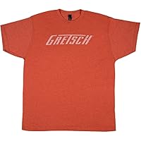 Gretsch Logo T-Shirt - Orange, 099-4876