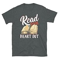 Read Your Heart Out Librarian Library Book Lover T-Shirt