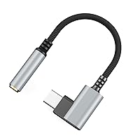 USB C to 3.5mm Female Headphone Converter for Phones and Tablets Aux-Cable Adapter for Type C Devices Earphone Aux-Cable Adapter