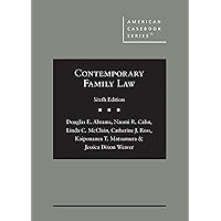 Contemporary Family Law (American Casebook Series) Contemporary Family Law (American Casebook Series) Hardcover
