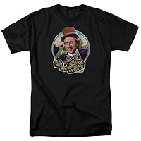 Willy Wonka And The Chocolate Factory/Smiling Willy Badge T-Shirt Size 4XL