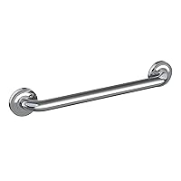 WingIts WPGB5PS16BAN Platinum Bands, 16-Inch Length x 1.25-Inch Diameter Grab Bar, Polished Stainless