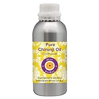 Deve Herbes Pure Chironji Oil (Buchanania latifolia) 100% Natural Therapeutic Grade Cold Pressed 1250ml (42.2 oz)