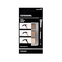 Easy Breezy Brow Powder Kit, three shades brow definer, professional double-ended angled brush, effortless, 100% Cruelty-Free