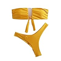 Sunflower Shorts Plus Size High Waisted Thong Bikini Set Bathing Suit