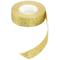 Best Creation Glitter Tape, 15mm by 5m, Gold - GTS002