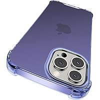ORIbox for iPhone 15 Pro Max Case Purple, with 4 Corners Shockproof Protection,iPhone 15 Pro Max Purple Case for Women Men Girls Boys Kids, Case for iPhone 15 Pro Max Phone Purple