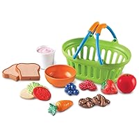Learning Resources New Sprouts Healthy Lunch Toddler - 15 Pieces, Ages 18+ months Toddler Learning Toys, Pretend Play Food Set, Outdoor Toys, Pretend Picnic, Play Lunch Food