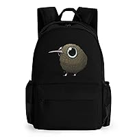 Cute Fat Kiwi Bird Laptop Backpacks 16 Inch Travel Shoulder Bag Multipurpose Casual Hiking Daypack