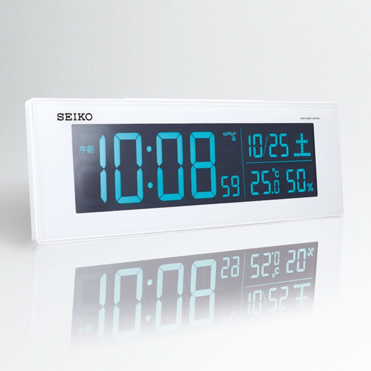 Mua Seiko Clock DL305W Radio Controlled Digital Alarm Clock, Desk Clock,  Color LCD, 02: Pearl White, AC Powered, Size:  x  x  inches ( x   x  cm) trên Amazon Nhật chính hãng 2023 | Fado
