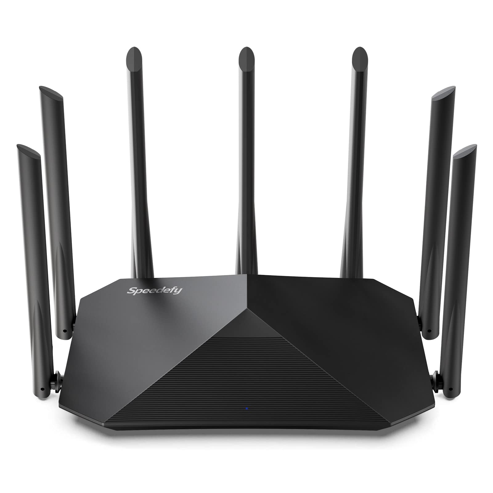 Speedefy AC2100 Smart WiFi Router - Dual Band Gigabit Wireless Router for Home & Gaming, 4x4 MU-MIMO, 7x6dBi External Antennas for Strong Signal, Parental Control, Support IPv6 (Model K7)