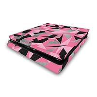 Head Case Designs Pink Camo Camouflage Vinyl Sticker Gaming Skin Decal Cover Compatible with Sony Playstation 4 PS4 Slim Console