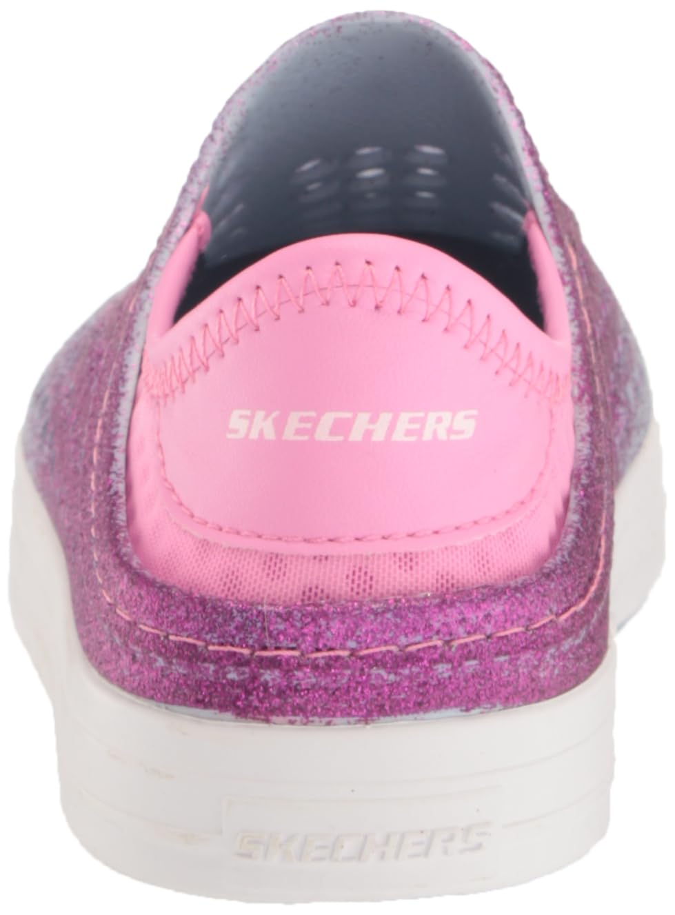 Skechers Girl's Foamies Guzman Steps-Glitterland Water Shoe Sneaker