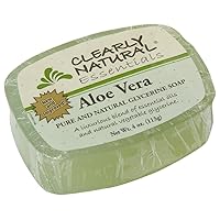 Clearly Natural Glycerine Bar Soap Aloe Vera - 4 oz