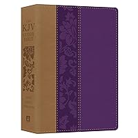 The KJV Study Bible - Large Print [Violet Floret] (King James Bible) The KJV Study Bible - Large Print [Violet Floret] (King James Bible) Imitation Leather