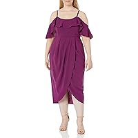 City Chic Women's Apparel Women's Plus Size Dress Flirtation Ff