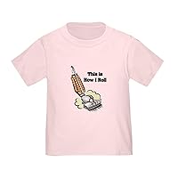 CafePress How I Roll (Vacuum Cleaner) Toddler T Toddler Tee