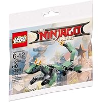 LEGO The Ninjago Movie 30428 Green Ninja Mech Dragon,6-12 years, 60pcs Polybag MINI set