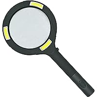 Handheld LED Lighted Magnifier (3X magnification with bright, even light!)