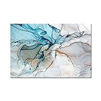 DZL Art A73881 Framed Wall Art Colorful Abstract Painting Background Canvas Wall Art Print Painting for Wall Decor Home Decor