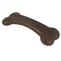 Pet Qwerks Flavorit BarkBone - Fillable Dog Bone for Moderate Chewers - Mesquite Chicken Flavor - 6.75