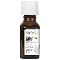 Aura Cacia Balsam Fir Needle Essential Oil | GC/MS Tested for Purity | 15ml (0.5 fl. oz.)