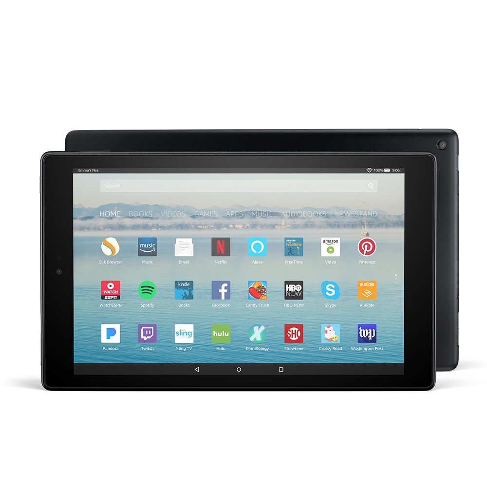 Fire HD 10 Tablet with Alexa Hands-Free, 10.1