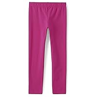 The Children's Place Girls' Solid Color Legging Pant, Peonies, Medium