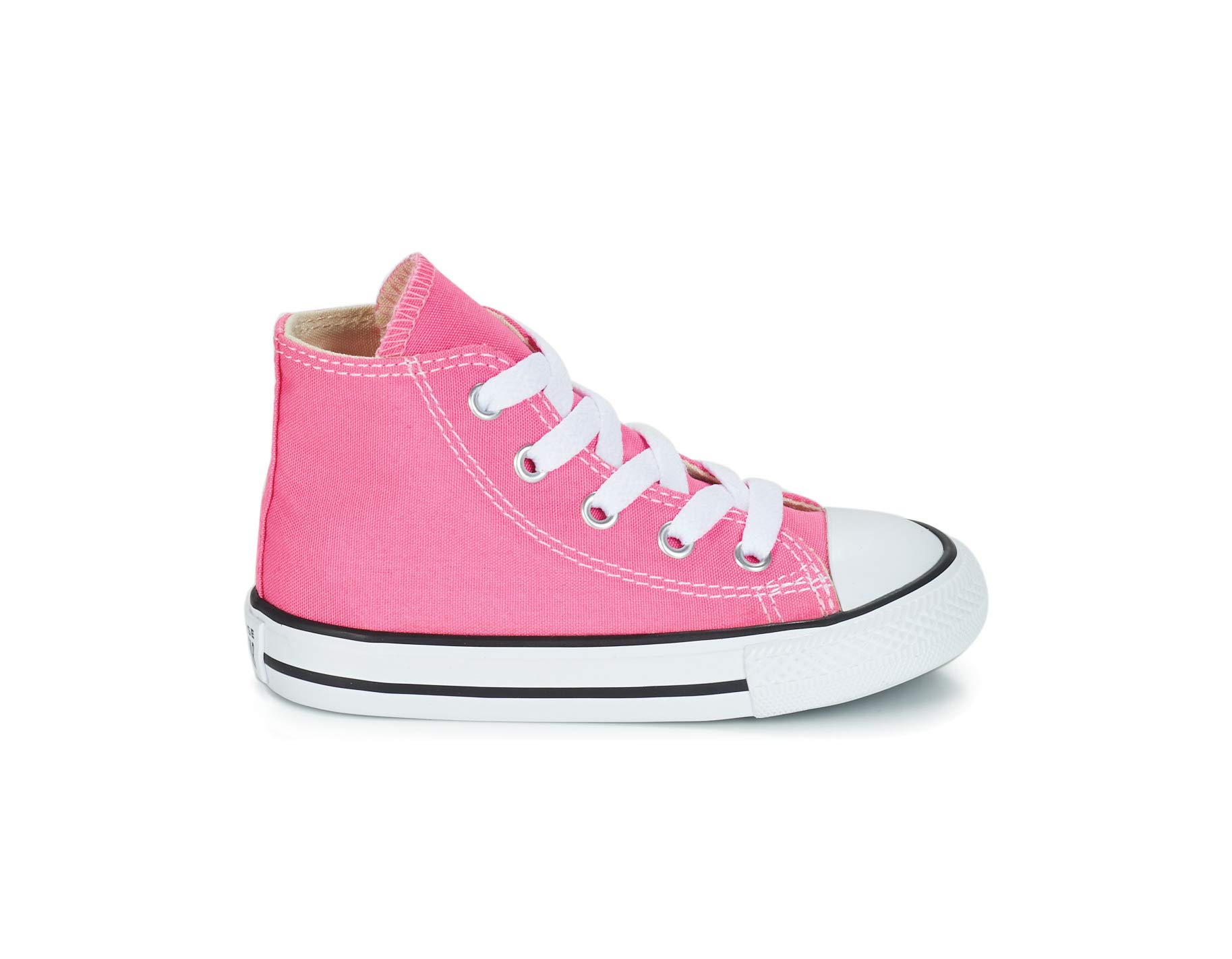 Converse Chuck Taylor All Star High Top Infant Shoes Pink 7j234