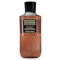 Bath aпd Body - Men's Body Wash with Pro-Vitamin B5 and Aloe - 10 FL OZ / 295 mL (Mahogany Teakwood)