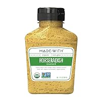 Organic Mustard Horseradish, 9 Ounce