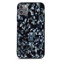 Navy Digital Camo Fashion Compatible with iPhone 11Pro Phone Case Anti-Scratch Full Body Protective Covers Gifts Unisex