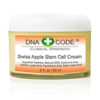 Magic Cream- Swiss Apple Stem Cell Complex Face Cream w/Argireline, Matrixyl 3000, Hyaluronic Acid, CoQ10. Big 2 OZ or 4 OZ