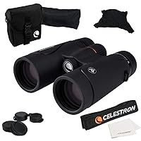 TrailSeeker 8x42 Binoculars – Fully Multi-Coated Optics – Binoculars for Adults – Phase and Dielectric Coated BaK-4 Prisms – Waterproof & Fogproof – Rubber Armored – 6.5 Feet Close Focus