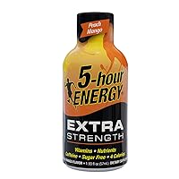5-hour ENERGY® Shot, Extra Strength, Peach Mango, 1.93 oz.