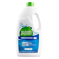 Seventh Generation Free and Clear Dishwasher Detergent Gel 42 Fluid ounce