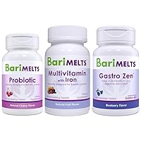 Post-WLS Wellness & Digestive Support Bundle - Multi with Iron, Probiotic, and Gastro Zen