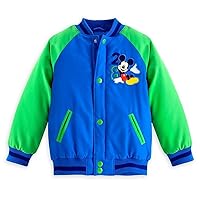 Disney Store Mickey Mouse Little Boy Varsity Jacket