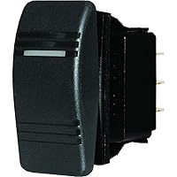 Blue Sea Systems Water Resistant Black & Gray Contoura III Switches