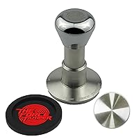 The Force Tamper Automatic Impact Coffee Tamper Standard Set-Mirror AL Handle (Triangle, 53.50mm)