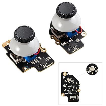 AKNES Gulikit Steam Deck Accessories, Hall Effect Sticks Replacement for Steam Deck (Type A&B), [No Drifting] Left/Right Thumb Stick Parts for Steam Deck Console-Electromagnetic Joystick(No Soldering)