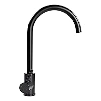 Lippert Flow Max Curved Gooseneck Kitchen Faucet for RVs and Residential