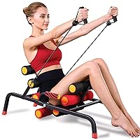 MBB EZ Squatting, Roller Massage Machine,Home Gym Equipment, 10 in 1 Exercise Machine,Ab Machine,Burn Fat All Over Your Body,Protect Your Knees. Abs and Total Body Workout,Brand and Patent Owner