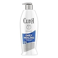 Curel Daily Healing Hand and Body Lotion, Moisturizer Nourishes Dry Skin with Advanced Ceramide Complex, Repairs Moisture Barrier, 13 Fl Ounces