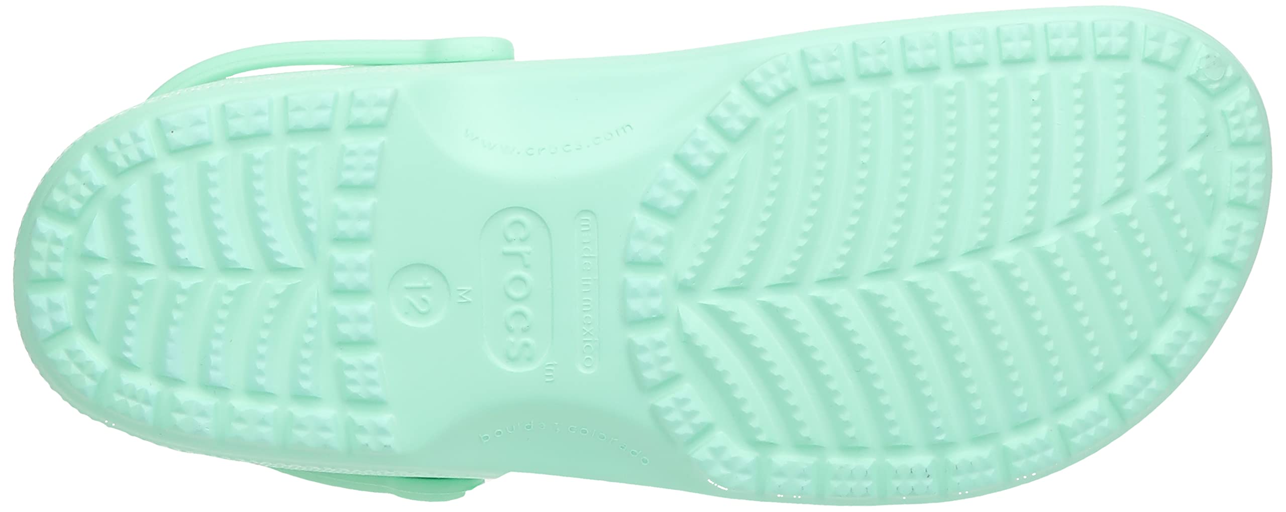 Crocs Unisex Classic Clogs (Retired Colors), New Mint, 10 US Women