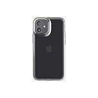 tech21 Evo Clear Phone Case for Apple iPhone 12 Mini 5G with 10 ft. Drop Protection, Clear