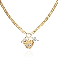 Juicy Couture Goldtone Short Collar Snake Chain Necklace For Women