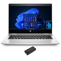 HP ProBook x360 435 G9 Home & Business 2-in-1 Laptop (AMD Ryzen 7 PRO 5875U 8-Core, 32GB RAM, 512GB PCIe SSD, AMD Radeon, 13.3